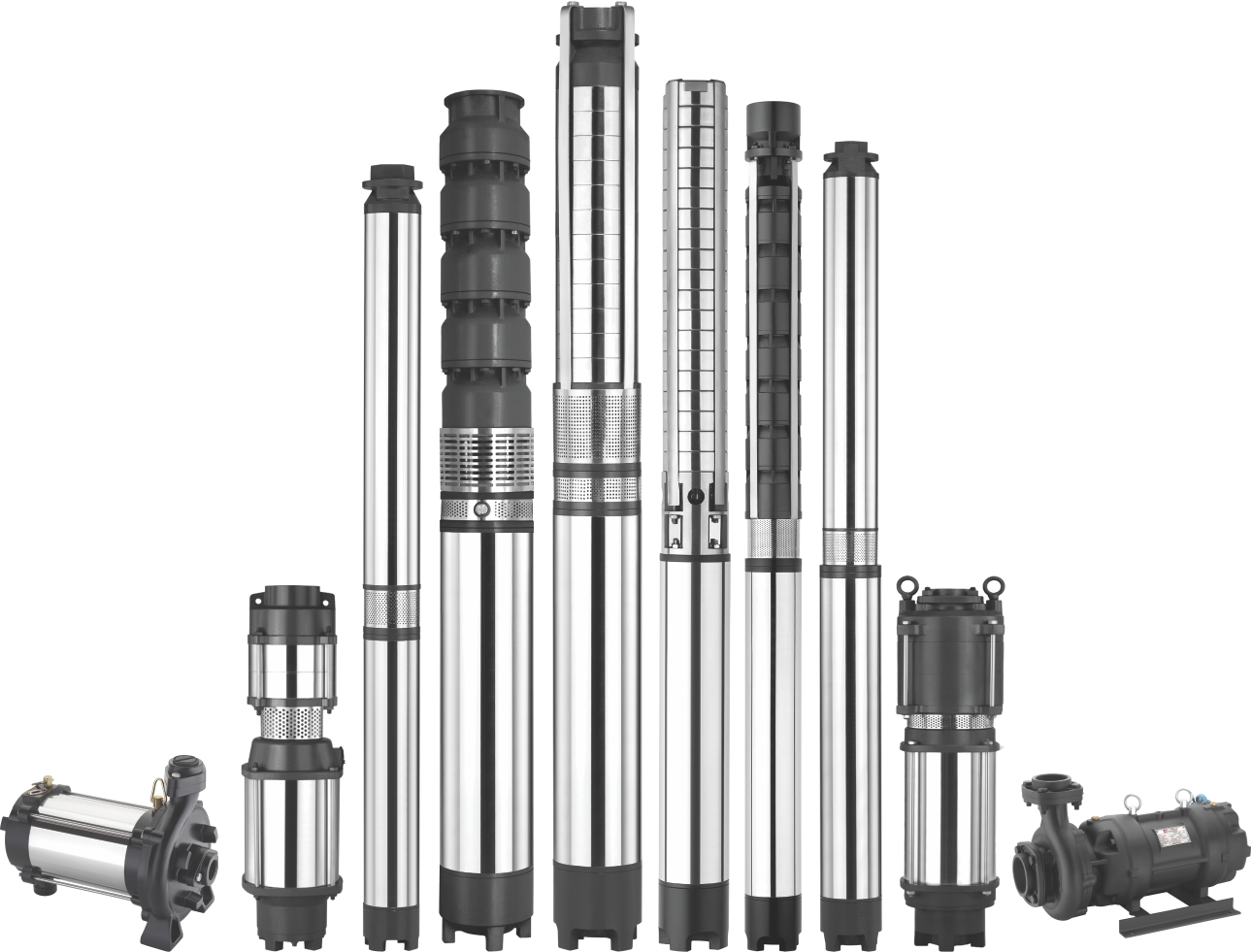 The complete CORSA submersible pump family